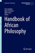 Cover: Handbook of African Philosophy - Springer