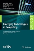 Cover: Emerging Technologies in Computing - Springer