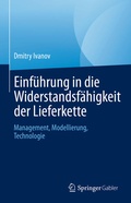 Cover: Einf&uuml;hrung in die Widerstandsf&auml;higkeit der Lieferkette - Springer Gabler