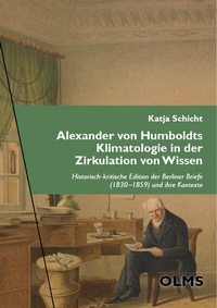 Bild: Alexander von Humboldts Klimatologie in der Zirkulation von Wissen - Georg Olms Verlag