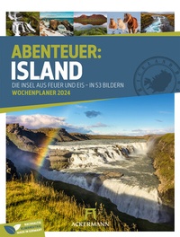 Abbildung von: Island - Die Insel aus Feuer und Eis - Wochenplaner Kalender 2024 - Ackermann Kunstverlag