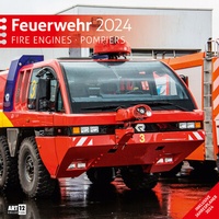 Abbildung von: Feuerwehr Kalender 2024 - 30x30 - Ackermann Kunstverlag