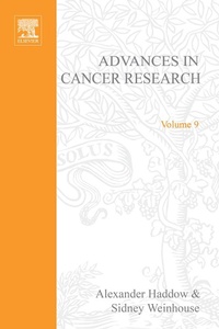 Enlarge image Cover: Advances in Cancer Research - Academic Press