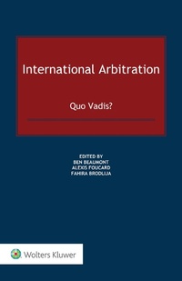 Abbildung von: International Arbitration - Wolters Kluwer