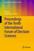 Cover: Proceedings of the Tenth International Forum of Decision Sciences - Springer