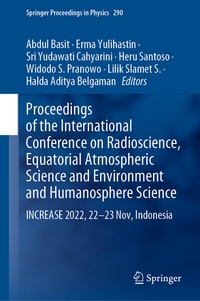 Abbildung von: Proceedings of the International Conference on Radioscience, Equatorial Atmospheric Science and Environment and Humanosphere Science - Springer
