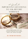 Cover: A Guide to Important Questions to ask Before Marriage - Tarajii Art Books