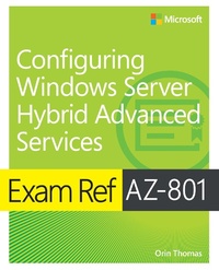 Abbildung von: Exam Ref AZ-801 Configuring Windows Server Hybrid Advanced Services - Addison Wesley