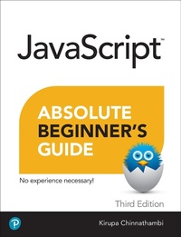 Abbildung von: Javascript Absolute Beginner's Guide, Third Edition - Addison Wesley
