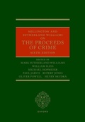 Cover: Millington and Sutherland Williams on the Proceeds of Crime - Oxford University Press
