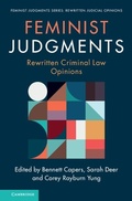 Cover: Feminist Judgments: Rewritten Criminal Law Opinions - Cambridge University Press
