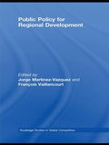 Cover: Public Policy for Regional Development - Routledge