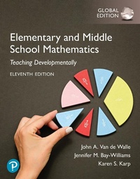 Enlarge image Cover: Elementary and Middle School Mathematics: Teaching Developmentally, Global Edition - Pearson Education Limited