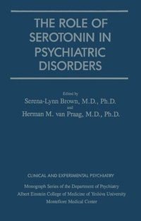Abbildung von: Role Of Serotonin In Psychiatric Disorders - Routledge