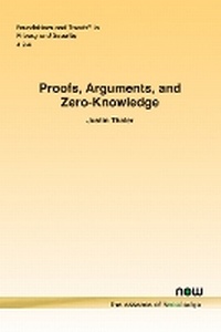 Enlarge image Cover: Proofs, Arguments, and Zero-Knowledge - now publishers Inc