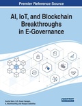 Cover: AI, IoT, and Blockchain Breakthroughs in E-Governance - Information Science Reference