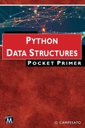 Cover: Python Data Structures Pocket Primer - Mercury Learning & Information