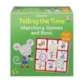 Cover: Telling the Time Matching Games and Book - Usborne Publishing Ltd