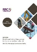 Cover: Revision Guide: NEBOSH Health and Safety Management for Construction - (International) Unit CI1 - RRC International
