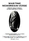 Cover: War-Time Memories In Verse - Posh Up North