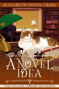 Cover: A Novel Idea (A Village Library Mystery, #8) - Elizabeth Spann Craig