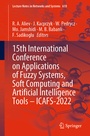Cover: 15th International Conference on Applications of Fuzzy Systems, Soft Computing and Artificial Intelligence Tools - ICAFS-2022 - Springer