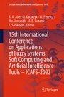 Cover: 15th International Conference on Applications of Fuzzy Systems, Soft Computing and Artificial Intelligence Tools - ICAFS-2022 - Springer