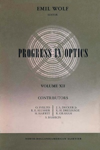 Enlarge image Cover: Progress in Optics - Elsevier