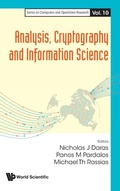 Cover: Analysis, Cryptography And Information Science - World Scientific Publishing Co Pte Ltd