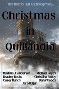 Cover: Christmas in Quillandia (The Phoenix Quill Anthology, #2) - The Phoenix Quill Anthology