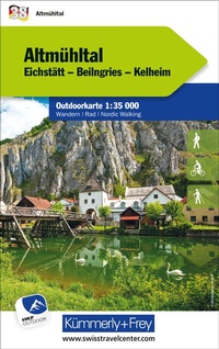 Abbildung von: Kümmerly+Frey Outdoorkarte Deutschland 38 Altmühltal 1:35.000 - Hallwag Kümmerly+Frey