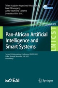 Cover: Pan-African Artificial Intelligence and Smart Systems - Springer