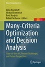 Cover: Many-Criteria Optimization and Decision Analysis - Springer
