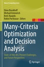 Cover: Many-Criteria Optimization and Decision Analysis - Springer