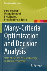 Enlarge image Cover: Many-Criteria Optimization and Decision Analysis - Springer