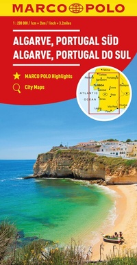 Abbildung von: MARCO POLO Regionalkarte Algarve, Portugal Süd 1:200.000 - MARCO POLO ein Imprint von MAIRDUMONT