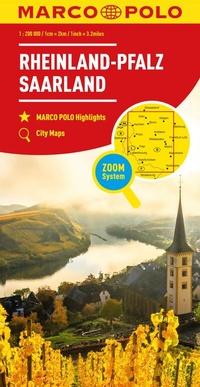 Abbildung von: MARCO POLO Regionalkarte Deutschland 10 Rheinland-Pfalz, Saarland 1:200.000 - MARCO POLO ein Imprint von MAIRDUMONT