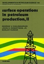 Cover: Surface Operations in Petroleum Production, II - Elsevier