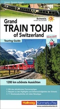 Cover: Hallwag Reisef&uuml;hrer Grand Train Tour of Switzerland, deutsche Ausgabe - Hallwag K&uuml;mmerly+Frey