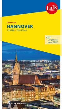 Abbildung von: Falk Cityplan Hannover 1:23.000 - Falk ein Imprint von MAIRDUMONT