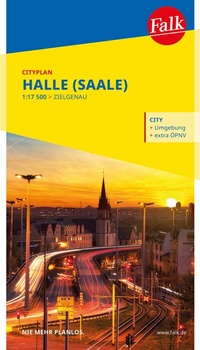 Abbildung von: Falk Cityplan Halle (Saale) 1:17.500 - Falk ein Imprint von MAIRDUMONT