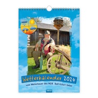 Abbildung von: Trötsch Classickalender Wetterkalender 2024 - vom Wetterbauern des MDR Rolf-Eckart Uebel - Trötsch Verlag GmbH & Co. KG