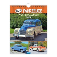 Abbildung von: Trötsch Wochenkalender zum Hängen DDR Fahrzeuge 2024 - Trötsch Verlag GmbH & Co. KG