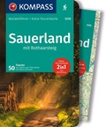Cover: KOMPASS Wanderf&uuml;hrer Sauerland mit Rothaarsteig, 50 Touren mit Extra-Tourenkarte - KOMPASS-Karten