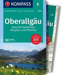 Abbildung von: KOMPASS Wanderführer Oberallgäu, 50 Touren zwischen Bodensee, Kempten und Pfronten, mit Extra-Tourenkarte - KOMPASS-Karten
