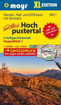 Abbildung von: Mayr Wanderkarte Hochpustertal XL (2-Karten-Set) 1:25.000 - WALTER MAYR VERLAG