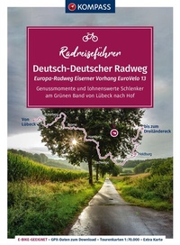 Abbildung von: KOMPASS Radreiseführer Europa-Radweg Eiserner Vorhang / Deutsch-Deutscher Radweg - KOMPASS-Karten