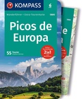 Cover: KOMPASS Wanderf&uuml;hrer Picos de Europa, 55 Touren mit Extra-Tourenkarte - KOMPASS-Karten