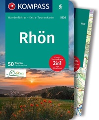 Abbildung von: KOMPASS Wanderführer Rhön, 50 Touren mit Extra-Tourenkarte - KOMPASS-Karten