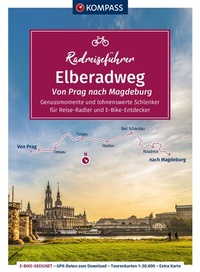 Abbildung von: KOMPASS Radreiseführer Elberadweg, Von Prag nach Magdeburg - KOMPASS-Karten